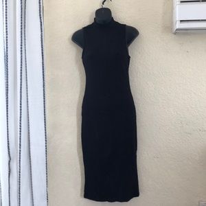 H&M Black 3/4 dress size small